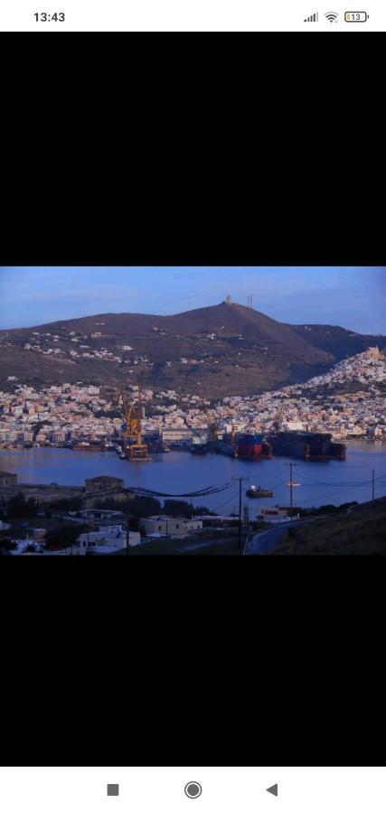 Syros House With View Leilighet Ermoúpoli Eksteriør bilde
